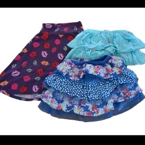 Bundle of 3 Girls Skirts